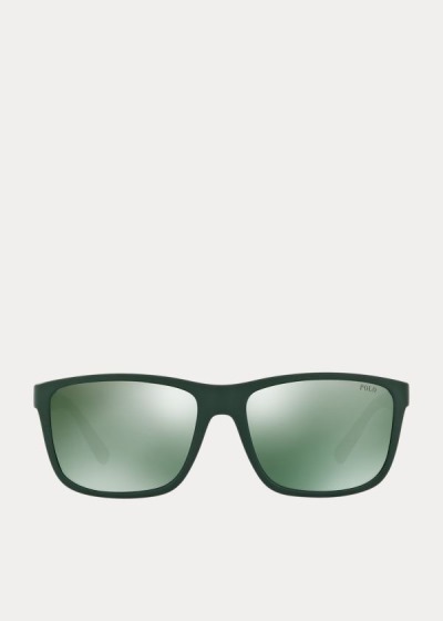 Gafas De Sol Polo Ralph Lauren Hombre Verdes - Polo Square - AHSPD2846